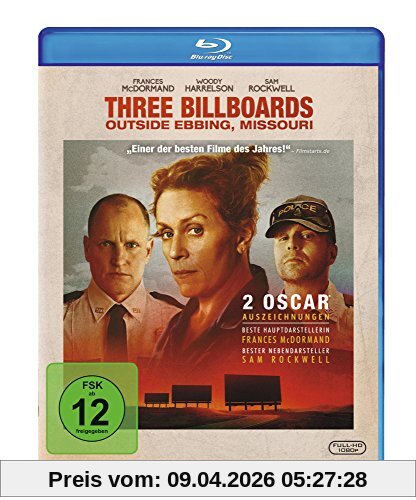 Three Billboards Outside Ebbing, Missouri [Blu-ray]