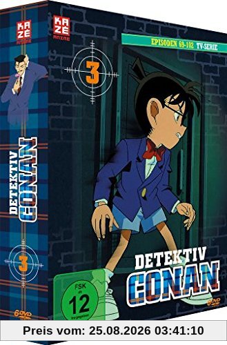 Detektiv Conan - Box 3 (Episoden 69-102) [6 DVDs]