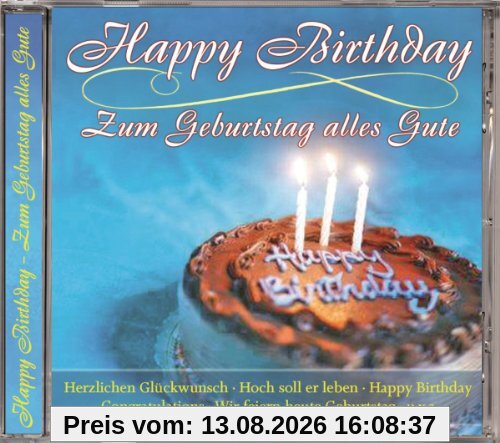 Happy Birthday-Zum Geburtstag Alles Gute