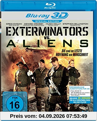Exterminators vs. Aliens [3D Blu-ray]