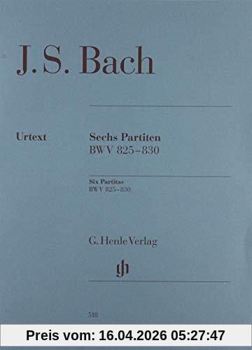 Sechs Partiten BWV 825-830 Klavier: Instrumentation: Piano solo