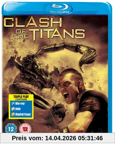 unbekannt Clash Of The Titans - Triple Play (Blu-Ray + Dvd + Digital Copy) [Uk Import]