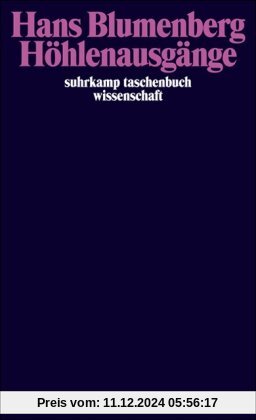 Höhlenausgänge (suhrkamp taschenbuch wissenschaft)