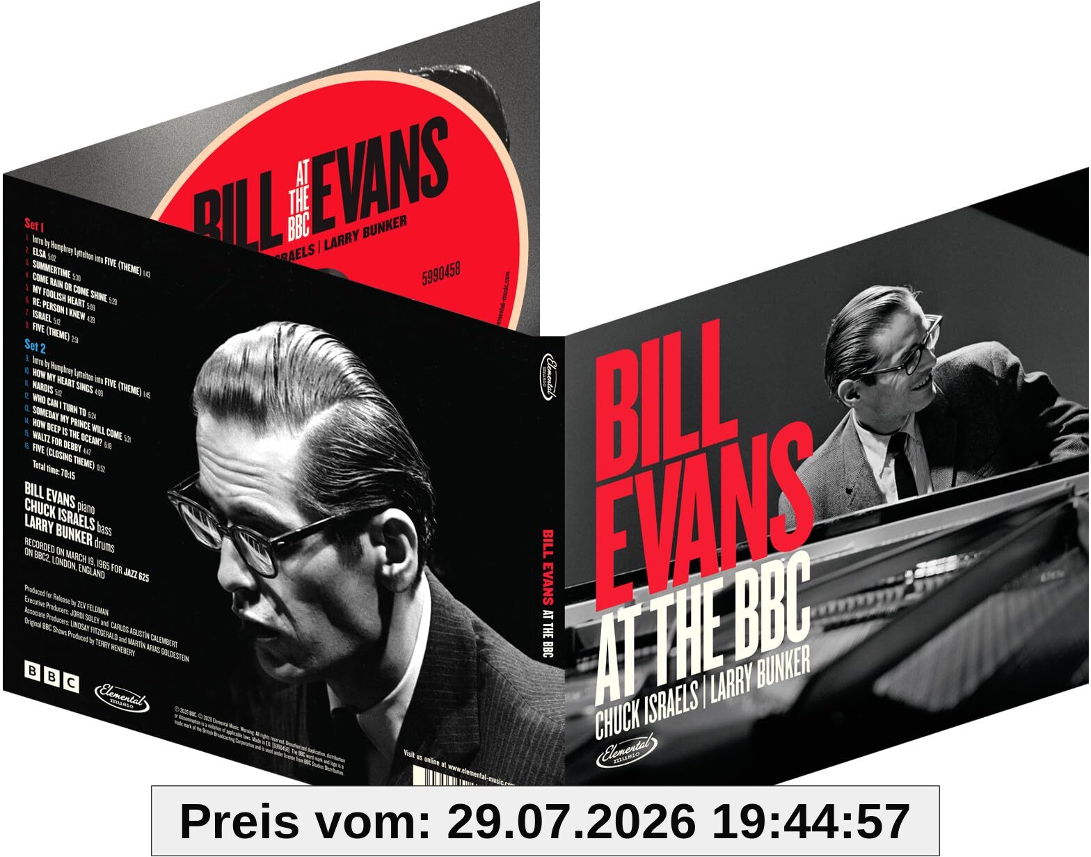 Bill Evans At The Bbc (Digipak)