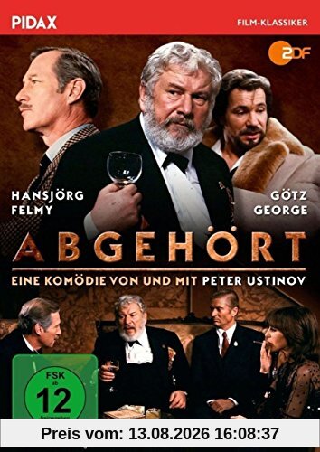 Abgehört / Grandiose Komödie von und mit Peter Ustinov sowie Hansjörg Felmy und Götz George (Pidax Film-Klassiker)