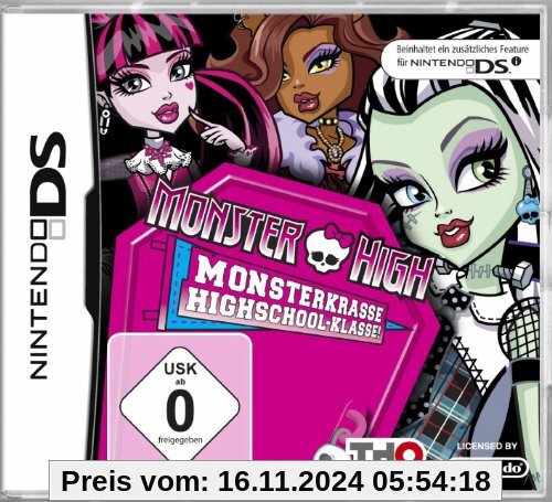 Monster High - Die Monsterkrasse Highschool - Klasse [Software Pyramide] - [Nintendo DS]