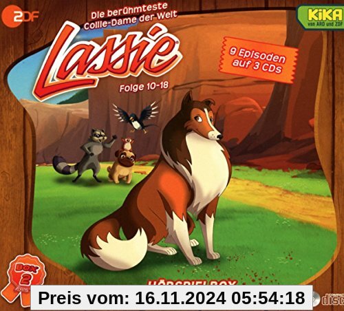 Lassie Hörspiel Box 2 (3 Cds)