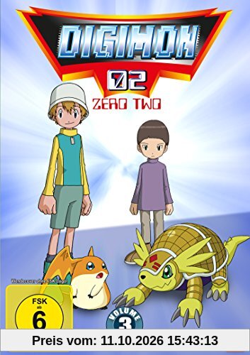 Digimon Adventure 02 (Volume 3: Episode 35-50) [3 DVDs]