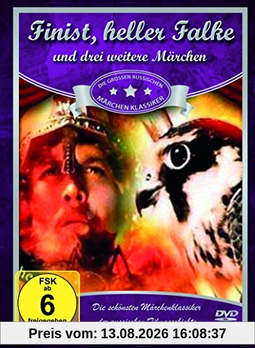Russische Märchen-Collection 1 (Finist, heller Falke - Märchen in der Nacht erzählet - Der Reiter mit dem goldenen Pferd - Der Zaubermantel) [4 DVDs]