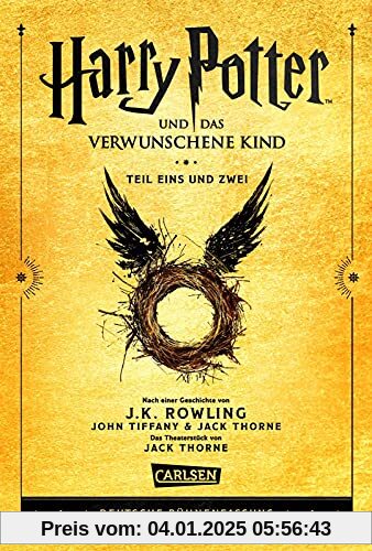 Harry Potter und das verwunschene Kind. Teil eins und zwei (Deutsche Bühnenfassung) (Harry Potter): Mit exklusivem Bonus