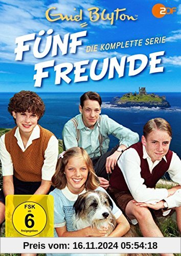 Enid Blyton: Fünf Freunde - Die komplette Serie (4 DVDs)