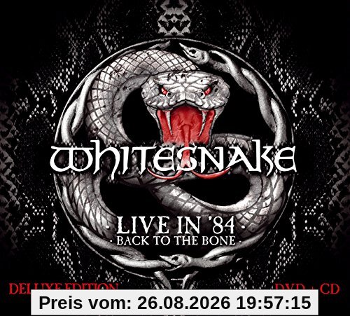 Live in 1984-Back to the Bone (Digipak)