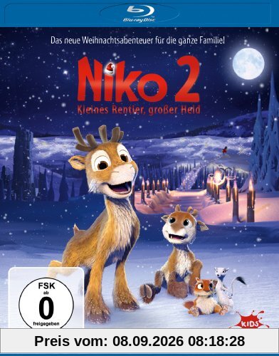 Niko 2 - Kleines Rentier, großer Held [Blu-ray]