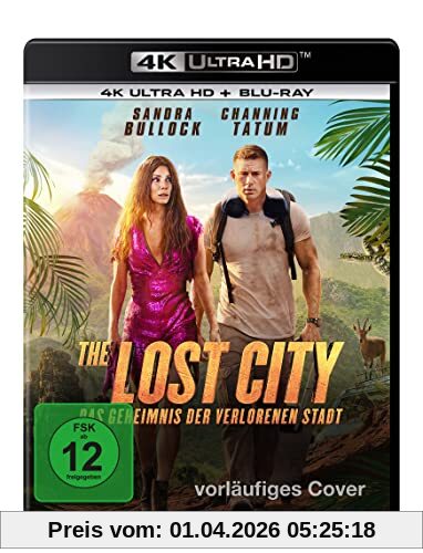 The Lost City - Das Geheimnis der verlorenen Stadt [4K Ultra HD] + [Blu-ray]
