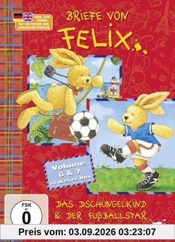 Briefe von Felix: Das Dschungelkind & Der Fußballstar und weitere Abenteuer [2 DVDs]