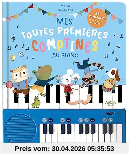 Mes toutes premières comptines au piano : 15 comptines pour s'initier au piano