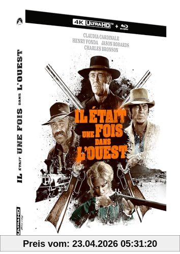 Il était une fois dans l'ouest 4k ultra hd [Blu-ray] [FR Import]