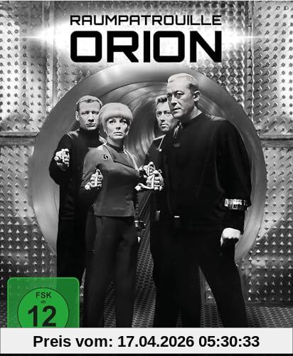 Raumpatrouille Orion – TV-Serie und Kinofilm, Remastered 4-Disc-Limited Mediabook (4K UHD)