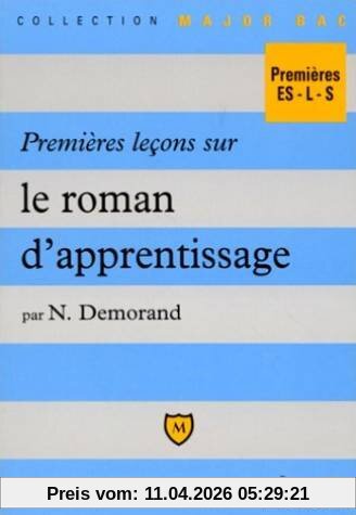 Premières leçons sur le roman d'apprentissage