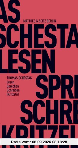 Lesen Sprechen Schreiben (Kritzeln)