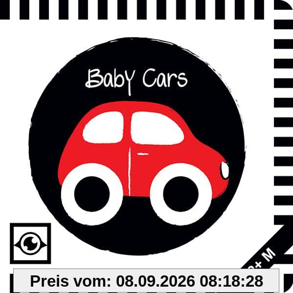 Baby Cars: Kontrastbuch für Babys mit Öffnungen · kontrastreiche Bilder angepasst an Babyaugen · Schwarz Weiß Rot Buch für Neugeborene · Mein erstes Bilderbuch · Montessori Buch (BABY EYE Circles)