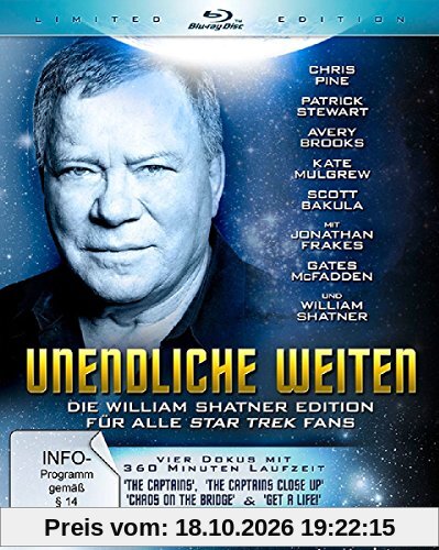 Unendliche Weiten - Die William Shatner Edition für alle Star Trek Fans (Limited Edition) (Blu-ray)