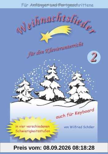 Weihnachtslieder für den Klavierunterricht 2