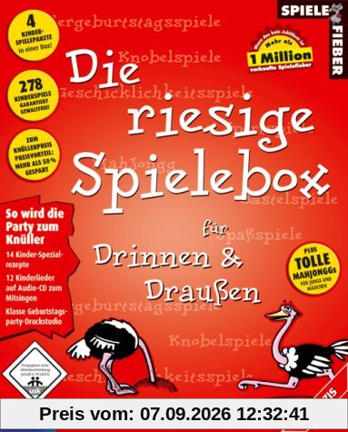 Die riesige Spielebox für Drinnen & Draußen