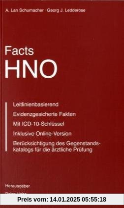 Facts HNO: Das neue medizinische Nachschlagewerk