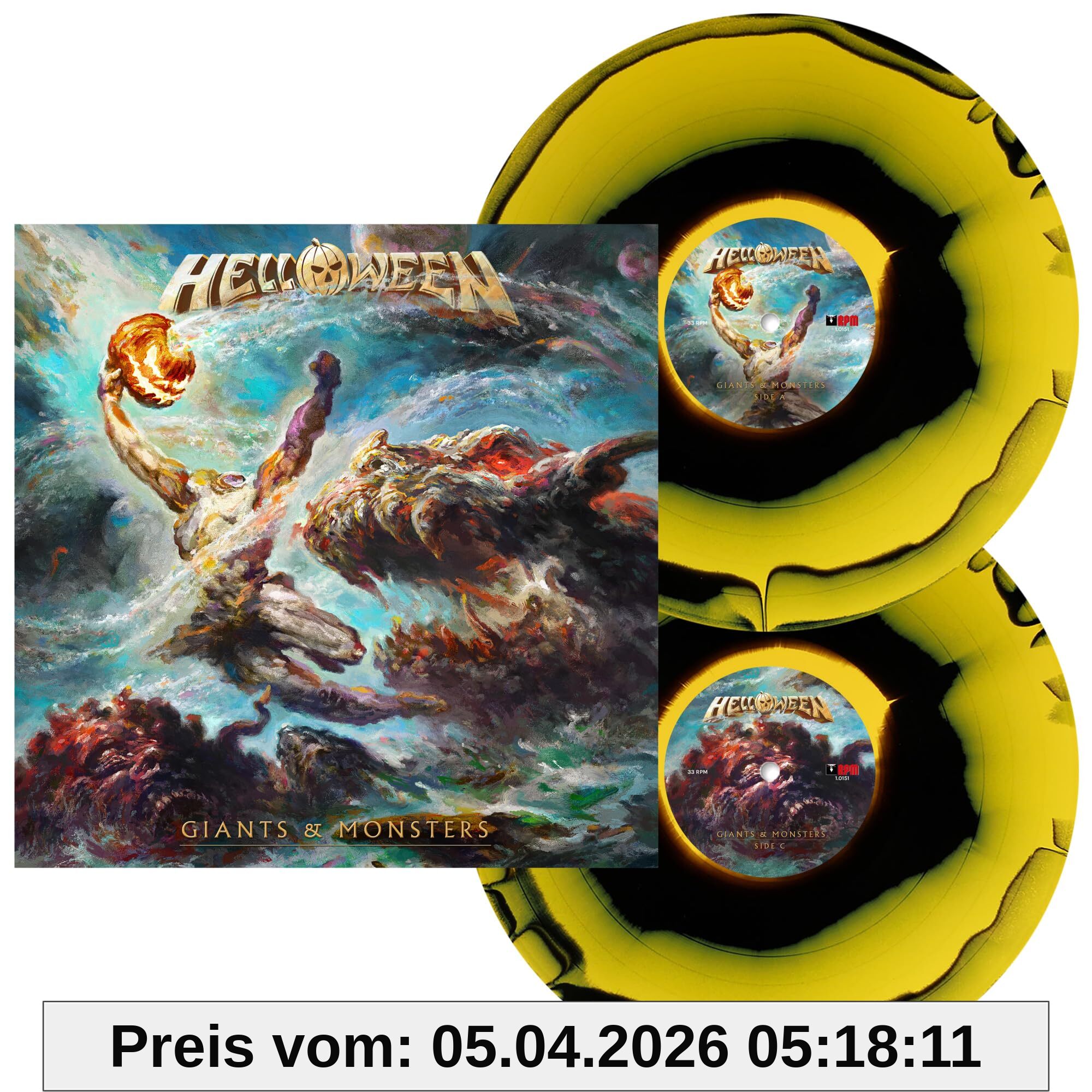 Giants&Monsters(Giant Black Yellow Vinyl) [Vinyl LP]
