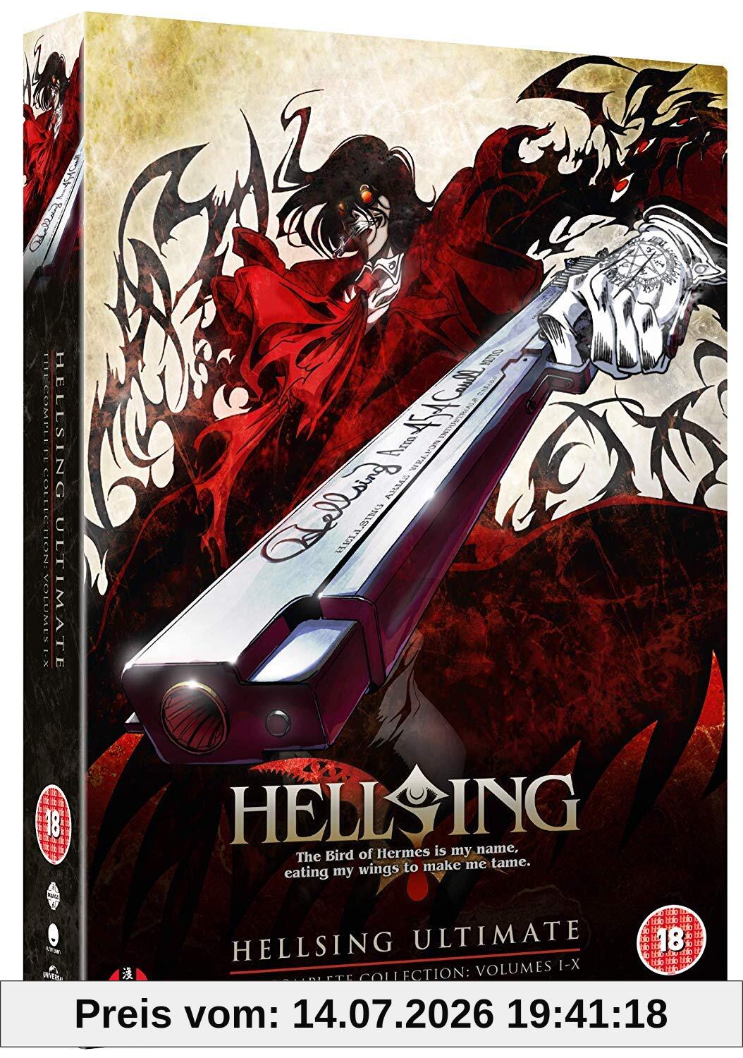 Hiroyuki Tanaka Hellsing Ultimate - Volume 1-10 Complete Collection [Dvd]