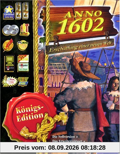 Anno 1602. Königsedition. CD- ROM für Windows 95/98. Erschaffung einer neuen Welt
