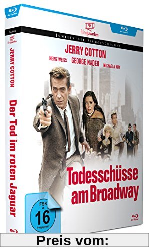 Jerry Cotton - Todesschüsse am Broadway (Filmjuwelen) [Blu-ray]