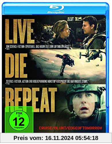 Edge of Tomorrow - Live.Die.Repeat [Blu-ray]