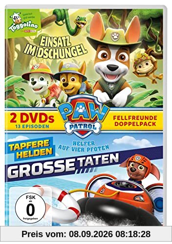 Paw Patrol - Tapfere Helden, große Taten & Einsatz im Dschungel (DVD)