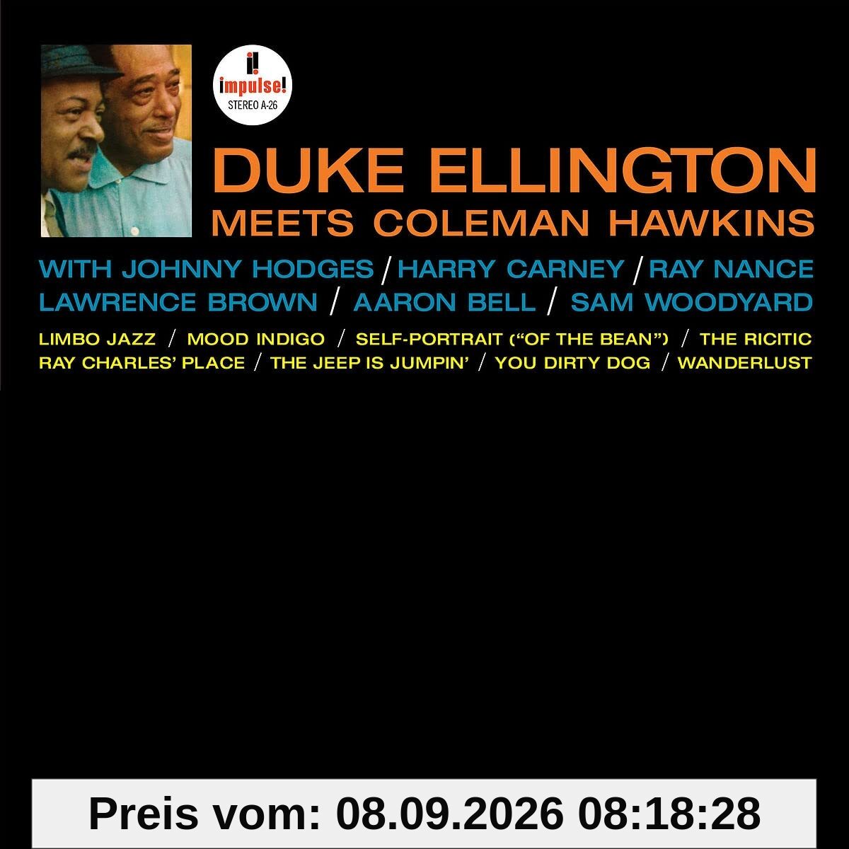 Ellington Meets Coleman Hawkins (Acoustic Sounds) [Vinyl LP]
