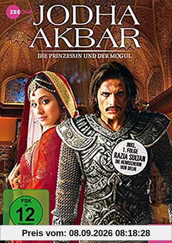 Jodha Akbar - Die Prinzessin und der Mogul (Box 12) (Folge 155-168) [3 DVDs]