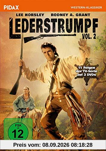 Lederstrumpf, Vol. 2 (Hawkeye) / Weitere 11 Folgen der beliebten Abenteuerserie nach James Fenimore Cooper (Pidax Film- und Hörspielverlag) [3 DVDs]