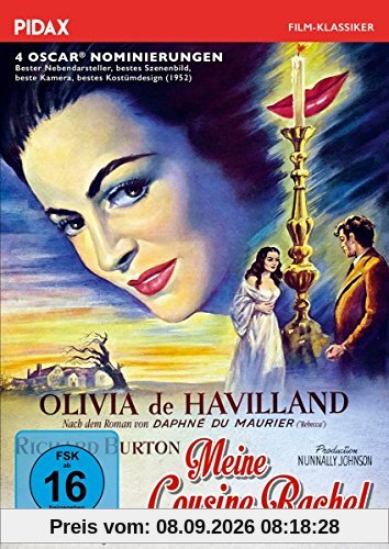 Meine Cousine Rachel (My Cousin Rachel) / Preisgekrönte Bestsellerverfilmung nach Daphne du Maurier ( Rebecca , Die Vögel ) (Pidax Film-Klassiker)