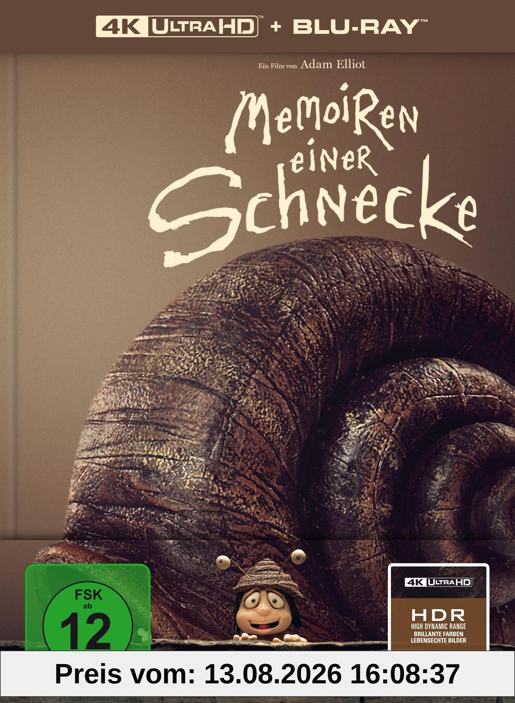 Memoiren einer Schnecke - Limitiertes Mediabook (4K Ultra HD + Blu-ray)