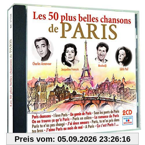 Les 50 plus belles chansons de Paris