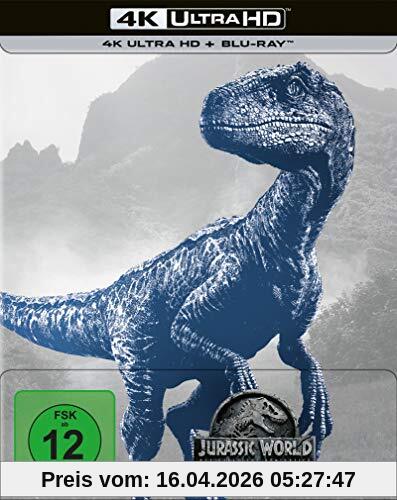 Jurassic World: Das gefallene Königreich - UHD - Steelbook (Amazon) [Blu-ray]