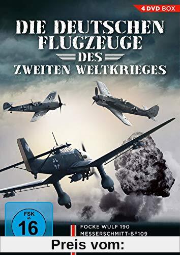 Die deutschen Flugzeuge des Zweiten Weltkrieges [4 DVDs]