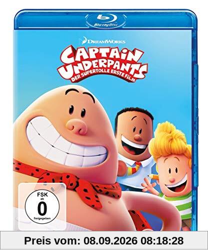 Captain Underpants - Der supertolle erste Film [Blu-ray]