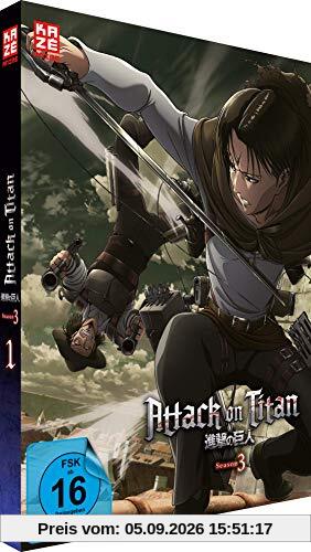 Attack on Titan - Staffel 3 - Vol.1 - [DVD]