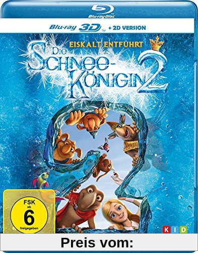 Die Schneekönigin 2 - Eiskalt entführt [3D Blu-ray]