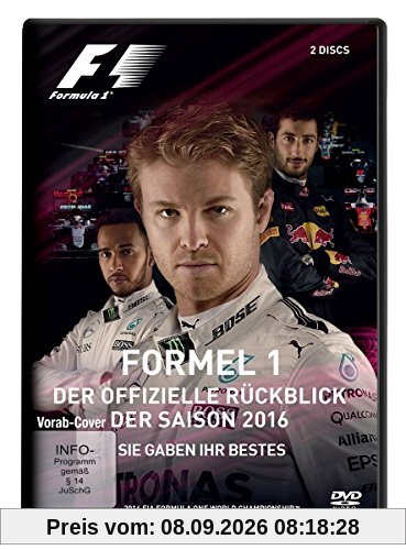 Der offizielle Rückblick der Formel 1 Saison 2016 - Sie gaben ihr Bestes [2 DVDs]