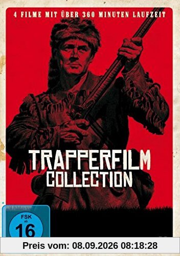 Trapperfilm Collection [2 DVDs] [Trapper, Wolf und Fährtensucher / Der letzte Mohikaner / Die Rache des Trappers / Black Robe]