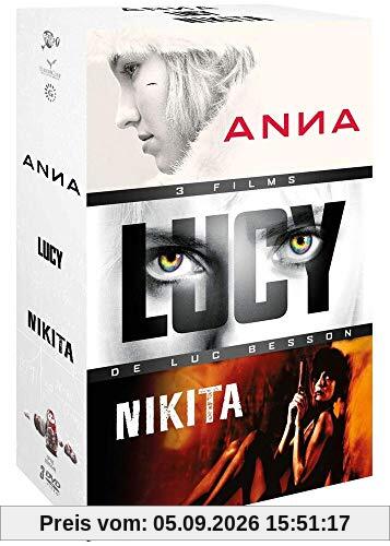 Coffret BESSON 3 films : Anna, Lucy, Nikita