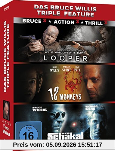 Das Bruce Willis Triple Feature [3 DVDs]